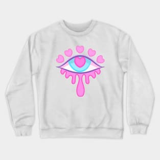 Heart Eyes Crewneck Sweatshirt